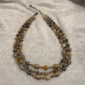 ✨ Vintage 3 strand Layered Necklace ✨